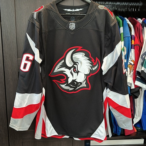 Rasmus Dahlin Buffalo Sabres adidas Alternate Primegreen Authentic Player Jersey - Picture 1 of 12